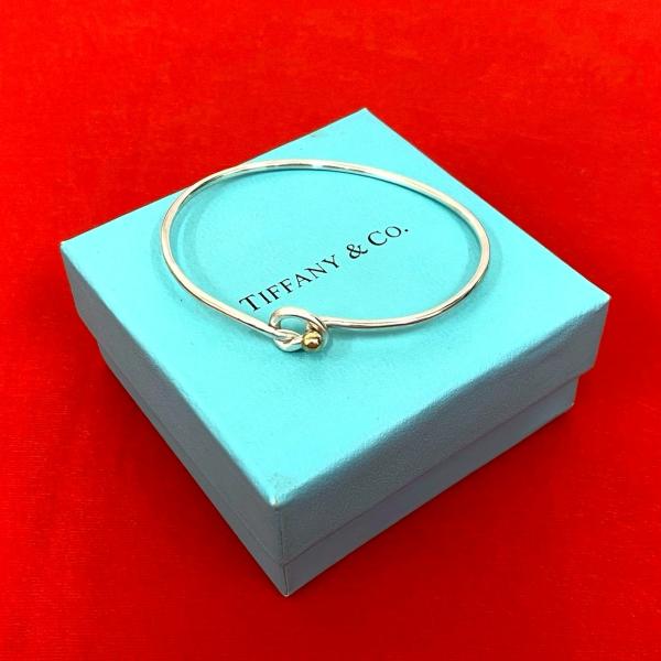 TIFFANY&Co.（ティファニー） 極 美品 ラブノット シルバー925 K18