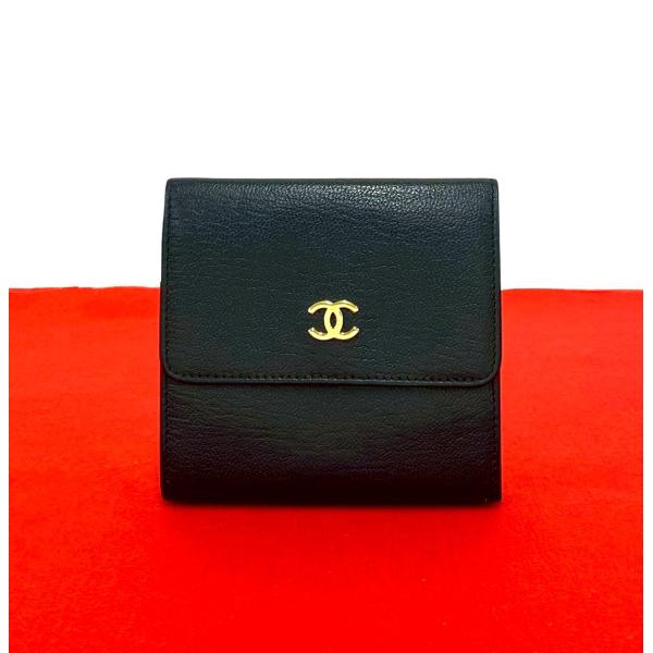 CHANEL（シャネル） 極 美品 シール有 7番台 ココマーク レザー 本革
