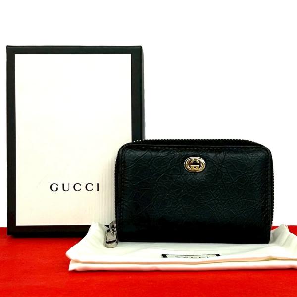 極上美品】 278 GUCCI グッチ インターロッキング キーケース GUCCI