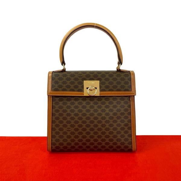 CELINE（セリーヌ） 極 美品 ヴィンテージ マカダム ブラゾン