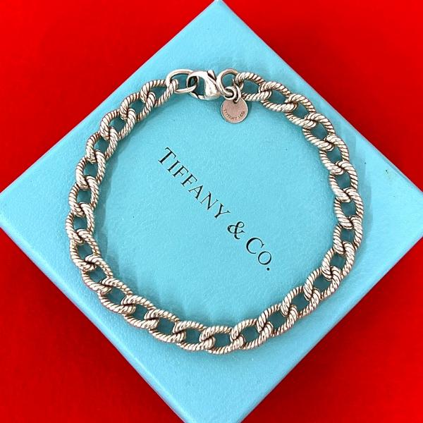 TIFFANY&Co.（ティファニー） 極 美品 ツイスト ロープ チェーン