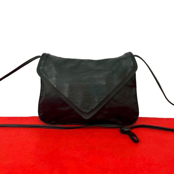 LOEWE（ロエベ） 極 美品 ヴィンテージ アナグラム ロゴ ナッパ レザー