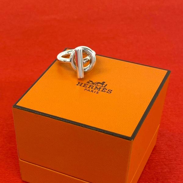 HERMES（エルメス） 極 美品 箱付き エシャぺ シルバー925 リング