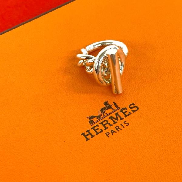 HERMES（エルメス） 極 美品 クロワゼット シルバー925 リング 指輪 7