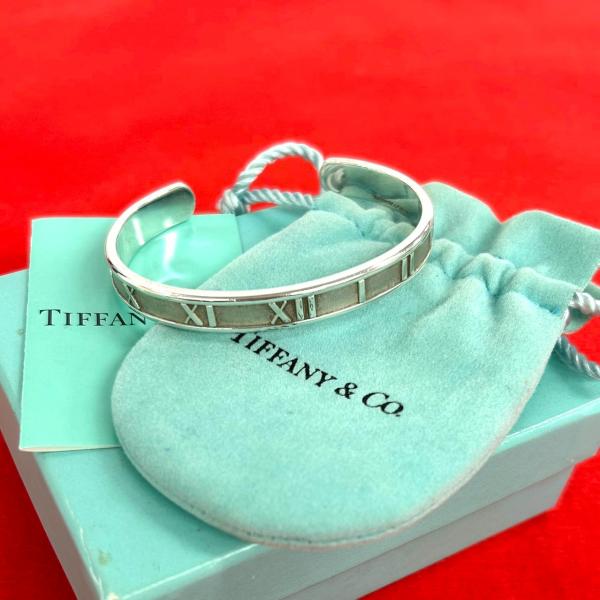 TIFFANY&Co.（ティファニー） 極 美品 箱 袋付き アトラス バングル