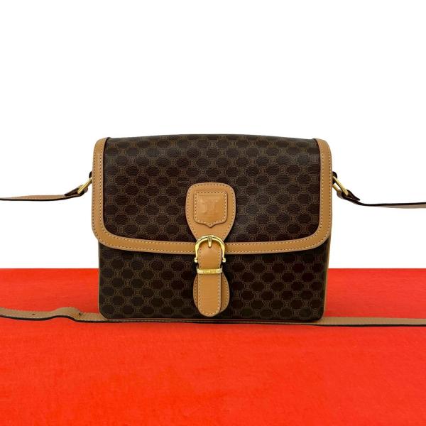 CELINE（セリーヌ） 極 美品 ヴィンテージ マカダム ブラゾン