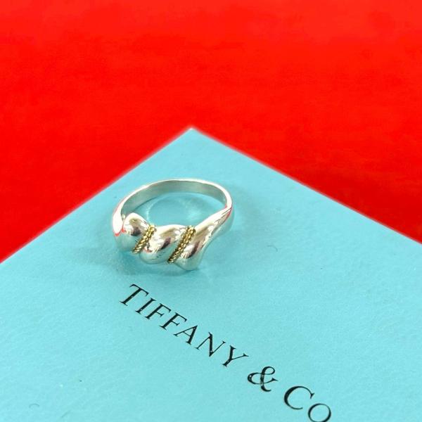 TIFFANY&Co.（ティファニー） 極 美品 ヴィンテージ ツイスト リング