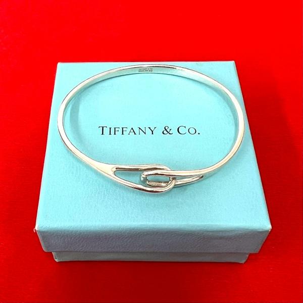 Tiffany&Co ティファニー ダブルループ バングル ブレスレット TIFFANY&Co.（ティファニー） 極 美品 ヴィンテージ ダブルループ