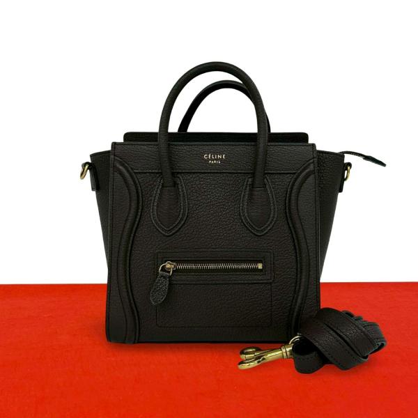 CELINE ラゲージ CELINE（セリーヌ） 未使用保管品 ラゲージ ナノ ショッパー レザー