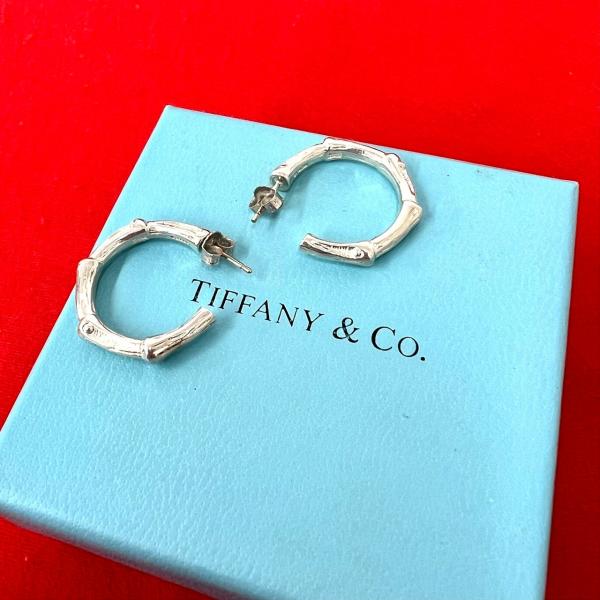 TIFFANY&Co.（ティファニー） 極 美品 ヴィンテージ バンブー ピアス