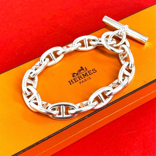 HERMES（エルメス） 極 美品 箱付き シェーヌダンクル GM 14コマ