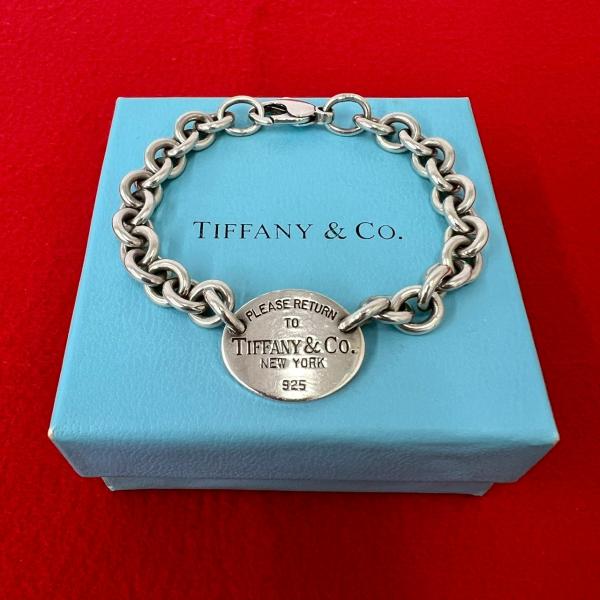 Tiffany & Co. リターントゥ オーバルタグ ブレスレット TIFFANY&Co.（ティファニー） 極 美品 リターントゥ オーバルタグ