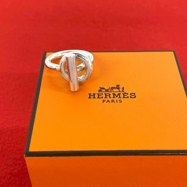 HERMES（エルメス） 極 美品 保存箱付 エシャペ リング シルバー925
