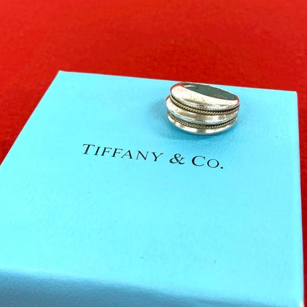 TIFFANY&Co.（ティファニー） 極 美品 ヴィンテージ ツイスト ダブル