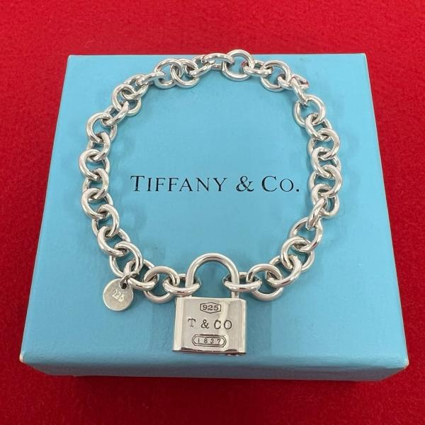 TIFFANY&Co.（ティファニー） 極 美品 ロック ブレスレット シルバー