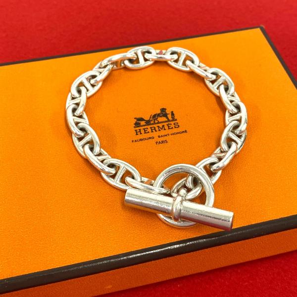HERMES（エルメス） 極 美品 シェーヌダンクル MM 19コマ ブレスレット