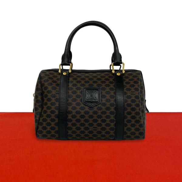 CELINE（セリーヌ） 極 美品 希少品 マカダム ブラゾン 柄 トリオンフ