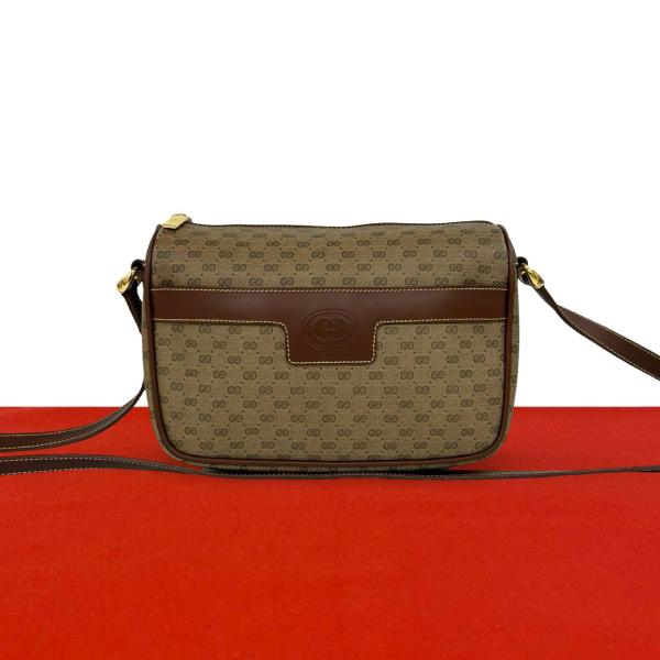 GUCCI オールドグッチ GG柄 ハンドバッグ GUCCI（グッチ） 極 美品 オールドグッチ ヴィンテージ マイクロGG