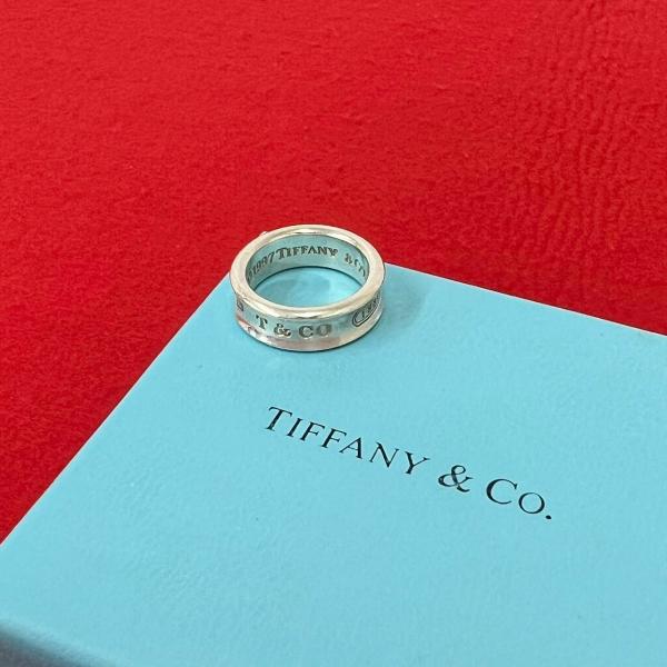 TIFFANY&Co.（ティファニー） 極 美品 ヴィンテージ ナロー リング
