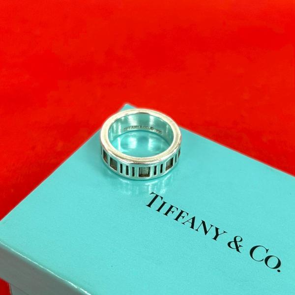 TIFFANY&Co.（ティファニー） 極 美品 希少品 アトラス ナロー リング