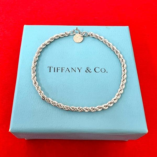 Tiffany ブレスレット TIFFANY&Co.（ティファニー） 極 美品 ツイストロープ ブレスレット