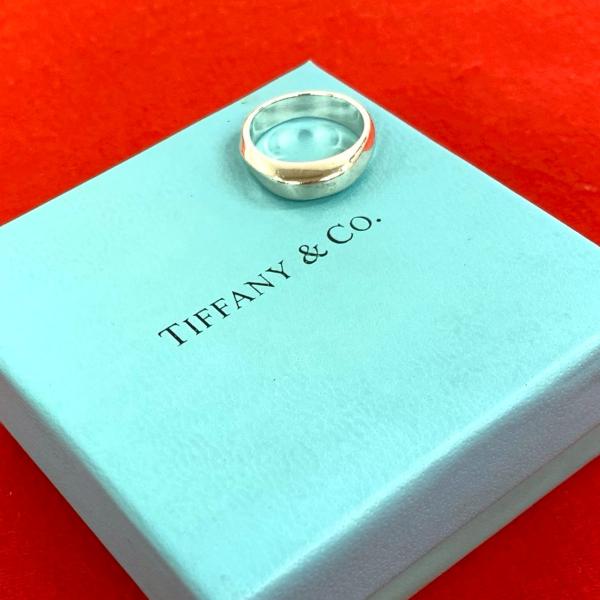TIFFANY&Co.（ティファニー） 極 美品 ナイフエッジ リング シルバー