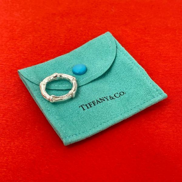 TIFFANY&Co.（ティファニー） 極 美品 保存袋付 バンブー 925 リング 