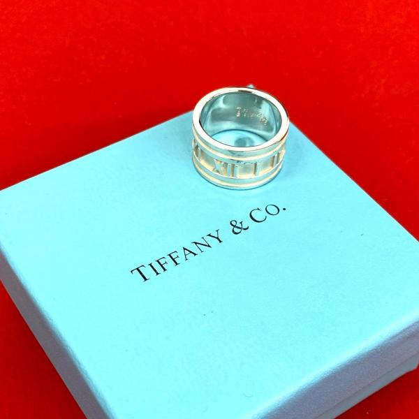 TIFFANY&Co.（ティファニー） 極 美品 アトラス ワイド リング