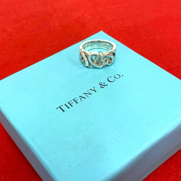 TIFFANY&Co.（ティファニー） 極 美品 ラビングハート リング シルバー