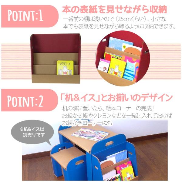 絵本ラック ダンボール 日本製 絵本棚 本 収納 マガジンラック リサイクル 子供 子ども キッズ お片付け 段ボール 漫画 手作り かわいい Buyee Buyee 提供一站式最全面最專業現地yahoo Japan拍賣代bid代拍代購服務 Bot Online