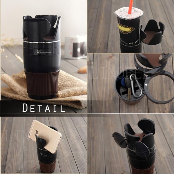 車用 マルチドリンクホルダー スマホホルダー カップホルダー 増設 小物入れ 飲物 ペットボトル 収納 汎用 省スペース 360度回転 Buyee Buyee 提供一站式最全面最專業現地yahoo Japan拍賣代bid代拍代購服務 Bot Online