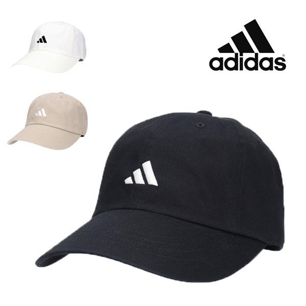 adidas アディダス コットンツイル ワイドブリム キャップ 黒