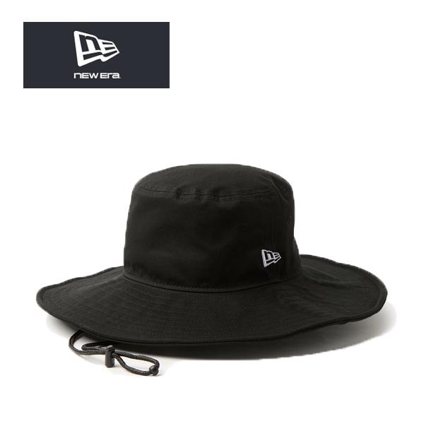 ニューエラ　アドベンチャーハット　つば広　黒 Adventure ニューエラ アドベンチャーハット ワイドブリム つば広 黒