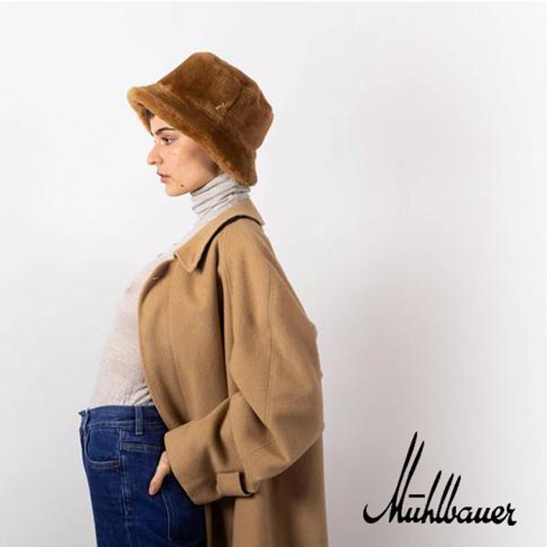 MUHLBAUER（ミュールバウアー） ラムスキン ファー バケットハット