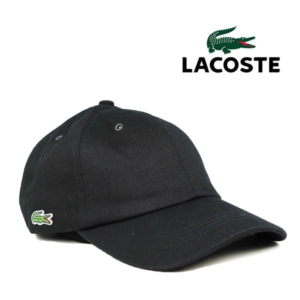 ラコステ キャップ L1381 メンズ レディース ブラック 黒 LACOSTE（ラコステ） キャップ L1381 メンズ レディース ブラック 黒