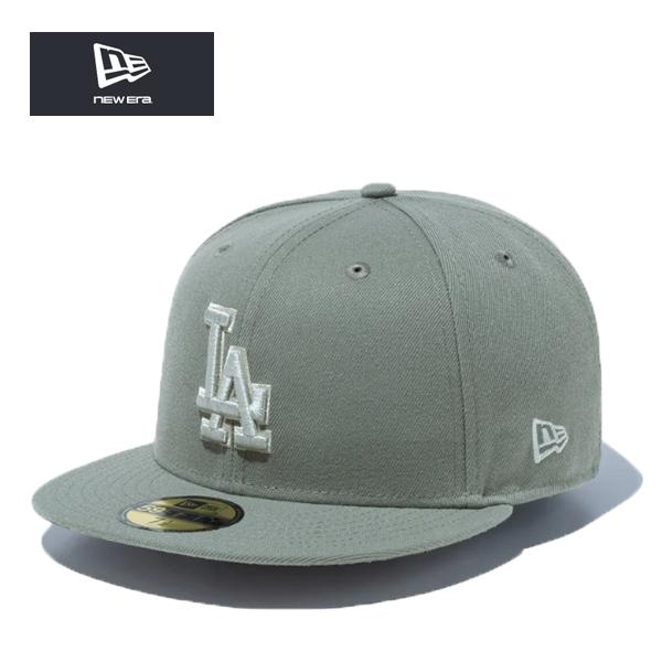 ニューエラ59FIFTY ドジャースグレー ブラック2点セット