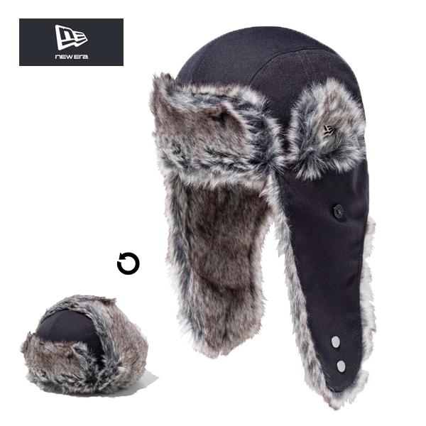 ニューエラ(NEW ERA)の秋冬シーズンの定番モデル、耳当て付き・トラッパーハット「The Trapper」。アンスラサイト（ダークグレー）カラーです。トラッパーは一般的にはフライトキャップに分類され、防寒性の高さから、ストリートのみなら...