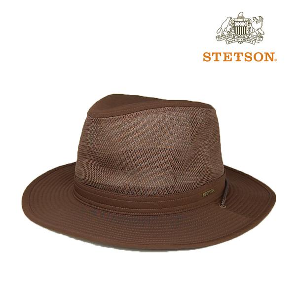 STETSON（ステットソン） 【限定セール】 つば広 メッシュ ハット 帽子