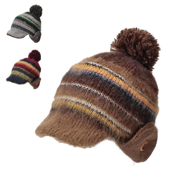 ニット帽 ポンポン カンフィーワッチ 秋冬 ボンボン 耳あて付き ニット帽 小さめ 小さいサイズ かわいい 耳当て 帽子 Vw004a 帽子専門店 Lion Do ライオンドウ 通販 Yahoo ショッピング