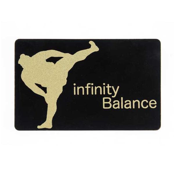パワー粒子パウダー1000mg含有のウルトラハイパワー仕様。インフィニティバランスサイズ：5.5cm×8.5cm（カードサイズ）材質：シリコンゴムInfinity Balance Premium Card 1000 Black