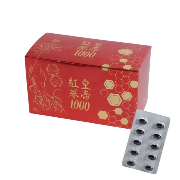 高麗紅人参エキス含有食品栄養成分表示（3粒1.53gあたり）熱量7.87kcal、たんぱく質0.49g、脂質0.51g、炭水化物0.33g、食塩相当量0.006g『摩訶ゴールドクリーム』でおなじみ漢方堂本舗の篠原早門さん開発の健康食品。漢最...