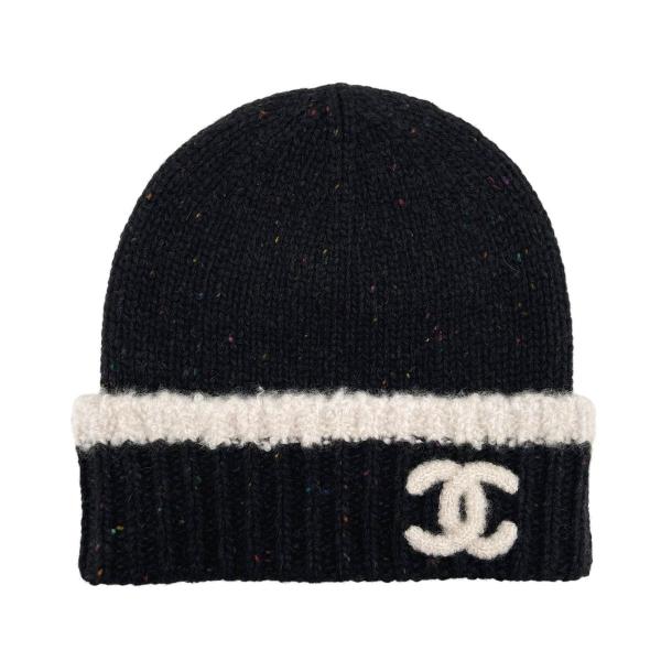 CHANEL（シャネル） 【中古】 カシミヤ ニットキャップ AA9514 ココ