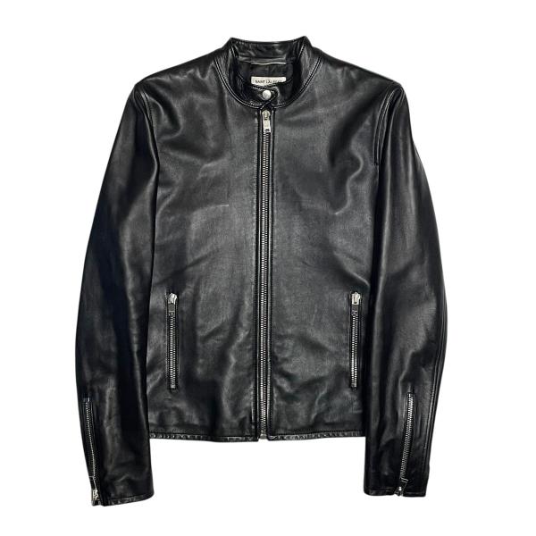 【新品未使用】SAINT LAURENT キースレザージャケット 42サイズ SAINT LAURENT 【中古】 Saint Laurent サンローラン キースレーサー