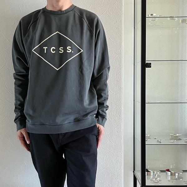 TCSS CRITICAL SLIDE クリティカルスライド LOGO FLEECE CREW クルー