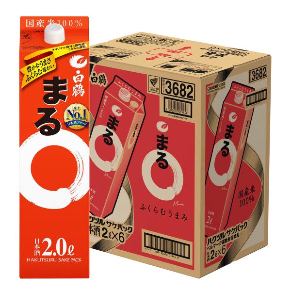 商品紹介夏は冷やして、冬は燗で、一年を通じてご家庭の食卓にいつも変わらないくちあたりの良さ、キレの良い後口。従来にはなかったアルコール度数が若干低いマイルドタイプで、取り扱いに便利な紙パックの新しい日本酒の開発を目指し、生まれたのが白鶴「ま...