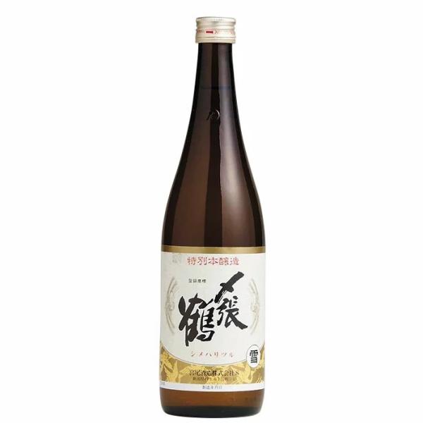 村上地酒「〆張鶴」飲み比べセットおつまみ付き　宮尾酒造　（雪、月　720ml　鮭皮チップス全3種内ランダム1種）