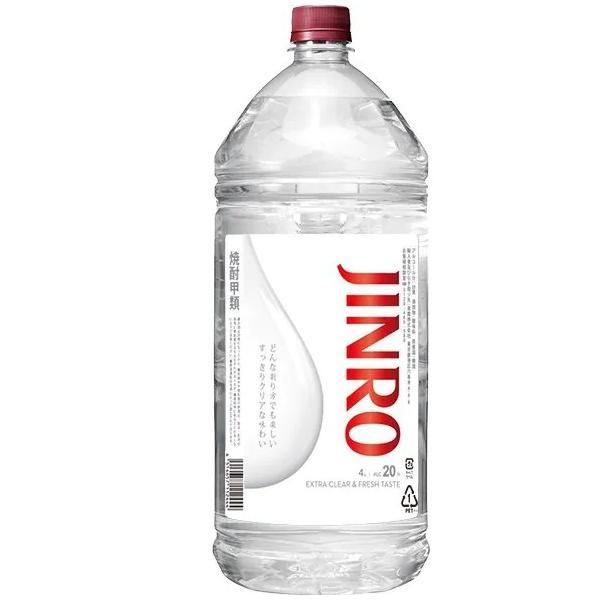 4L 甲類焼酎 新 眞露 ジンロ JINRO 20度 4000ml×1本『FSH』