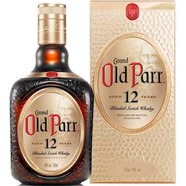 オールドパー 送料無料 12年 40度 玉無し 箱付き 750ml×6本 : リカー