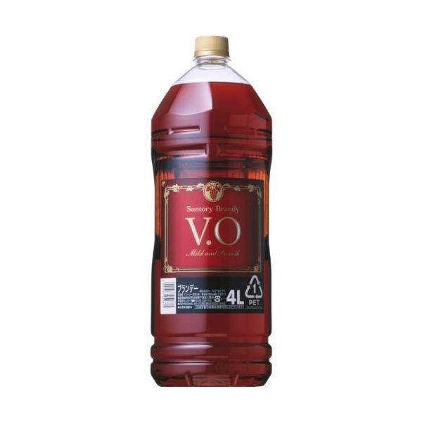 あすつく サントリー ブランデー V.O 4000ml 4L×4本