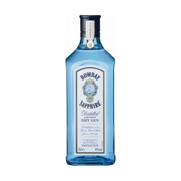 ●内容量 750ml●アルコール分 47％●商品特徴 通常のジンでは、香り付けにジュニパーベリーを中心とした4〜5種類のボタニカルしか使用しないが、ボンベイ・サファイアは、世界各国から厳選して集められた10種類のボタニカルを使用し、ヴェイパ...